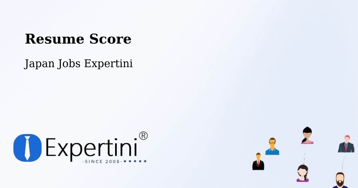 Resume Score & Job Description Match Tool – Ōmagari - Japan Jobs Expertini