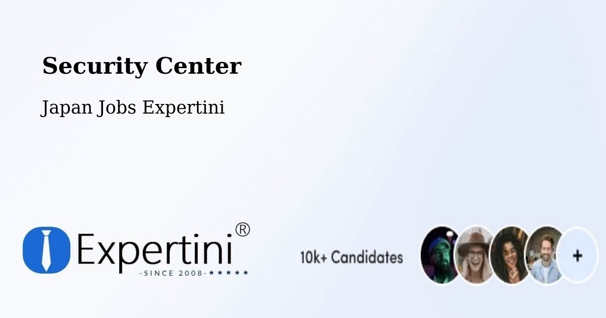 Security & Compliance – Ōmagari - Japan Jobs Expertini