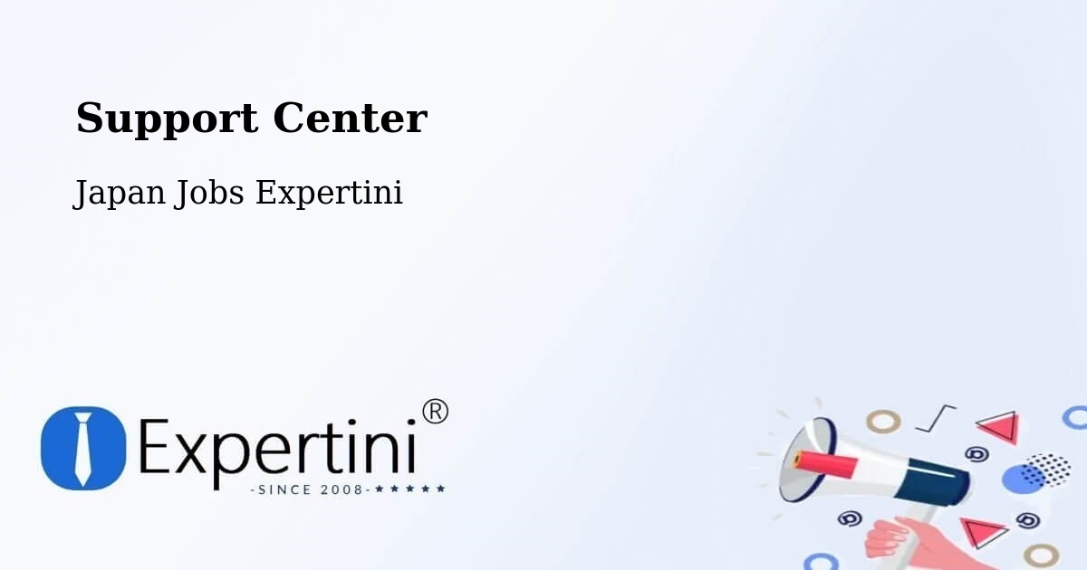 Support Services – Ōmagari - Japan Jobs Expertini